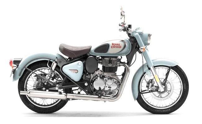 2022 Royal Enfield Classic 350,  Halcyon Grey - 3 in Stock!